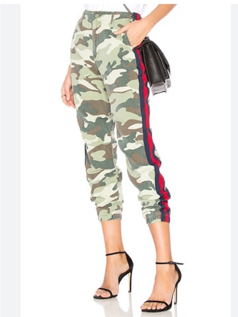 MOTHER Camo No Zip Misfit Jogger Pant Size 25 - Picture 2 of 12